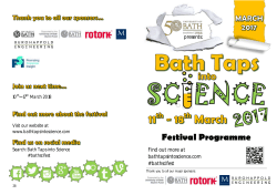 Print version - Bath Taps into Science