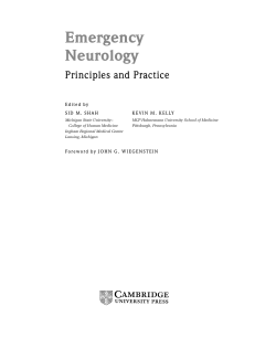 Emergency Neurology - Assets