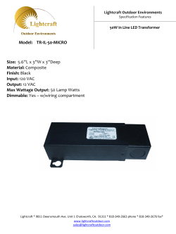 Model: TR-IL-50-MICRO Size: 5.6&rdquo;L x 3&rdquo;W x 3&rdquo;Deep Material