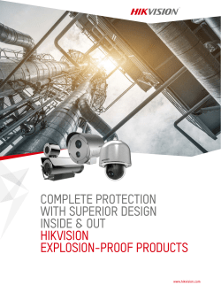 Explosion-Proof Products单页