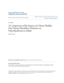 A Comparison of the Impact of a Heart-Healthy Diet Versus