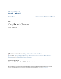 Coughlin and Cleveland - Carroll Collected
