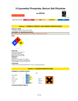 2-Cyanoethyl Phosphate, Barium Salt Dihydrate