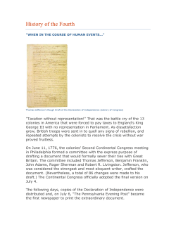 History of the Fourth