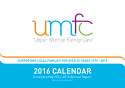 UMFC Annual Report 2014