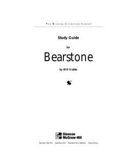 Bearstone Study Guide