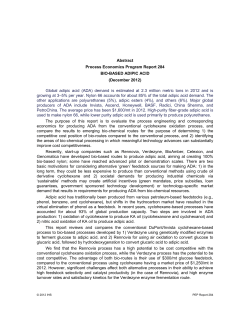 Bio-Based Adipic Acid