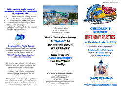 Childrens Party Summer Brochure 2012.pub