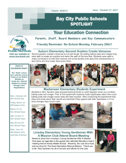 February 17, 2017 - Bay City Public Schools