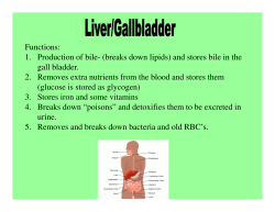 Liver Pancreas Lipids notes