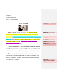 Peter Jackson Extended Definition Sample English 0310