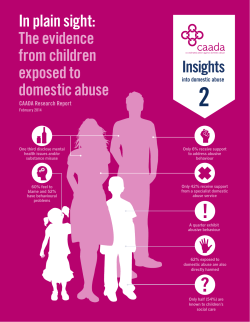 In plain sight: The evidence from children exposed to