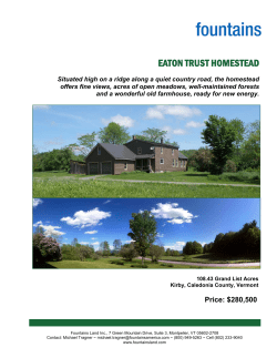 Eaton Trust Homestead