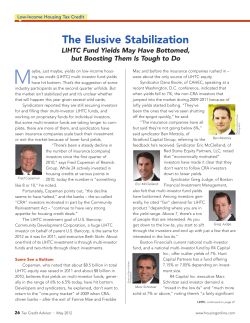 The Elusive Stabilization - Red Stone Equity Partners