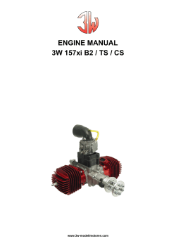 3W 157xi B2 / TS / CS Engine Manual
