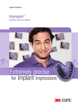 Impregum Implant Folder