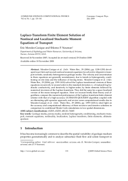 Laplace-Transform Finite Element Solution of Nonlocal and