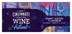 2016 Charity Auction and Luncheon Catalog