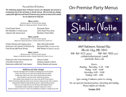 in-house - Stella Notte