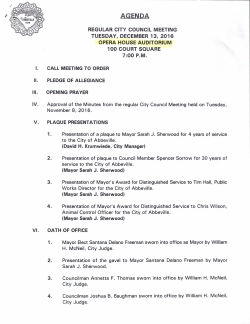 agenda - city of abbeville sc