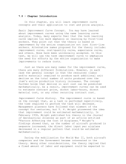 improvement curve - The Handleman Post