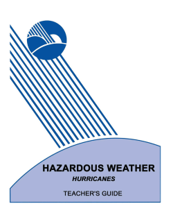 Hurricanes - American Meteorological Society