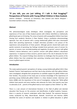If you talk, you are just talking. If I talk is that bragging?