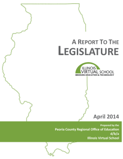 legislature - Illinois Virtual School