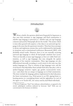 1 Introduction - Gallaudet University Press