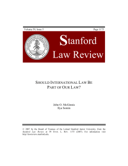 Stanford Law Review