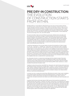 Pre Dry-In Construction White Paper (English) - WB2665