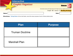 Plan Purpose Truman Doctrine Marshall Plan4