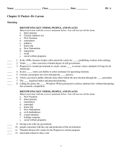 Chapter 11 Packet-