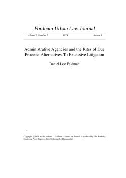 - FLASH: The Fordham Law Archive of Scholarship and