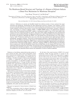 Membrane-bound structure and topology of a human
