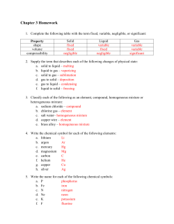 Chapter 3 Homework