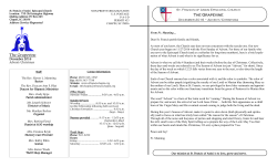 December 2016 - St. Francis of Assisi Episcopal Church