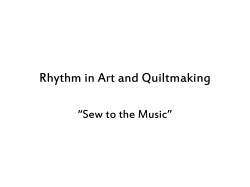 Rhythm - Sew Arty Tallahassee