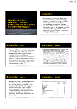 Technology is an indispensable part of our life. We are making