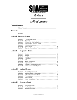 Bylaws - Southeastern Louisiana University