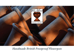 Handmade British Frostproof Flowerpots
