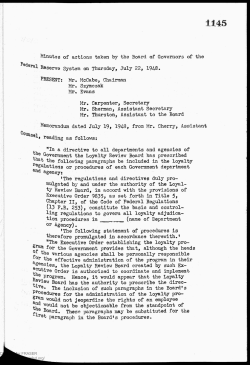 Meeting Minutes, July 22, 1948, Volume 35, Part 3