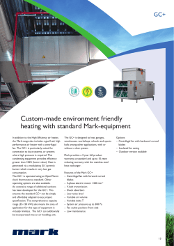 Custom-made environment friendly heating with standard Mark