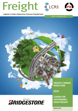 FREIGHT CARBON REDUCTION ESOS CENTRE FOR