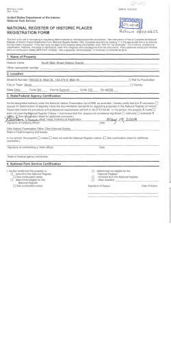 South Main Street Historic District, in Akron