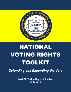 national voting rights toolkit