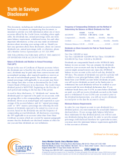 ECU ATM Agreement Brochure