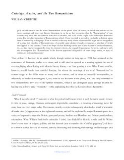Romanticism (WC)