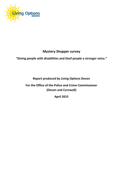 HERE - Living Options Devon