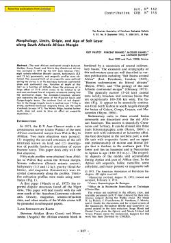 Morphology, limits, origin, and age of salt layer along